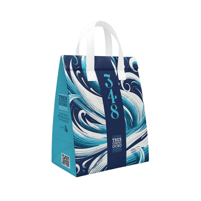 Sacola personalizada produzida pela Pack2Go