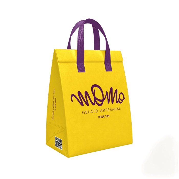 Sacola personalizada produzida pela Pack2Go