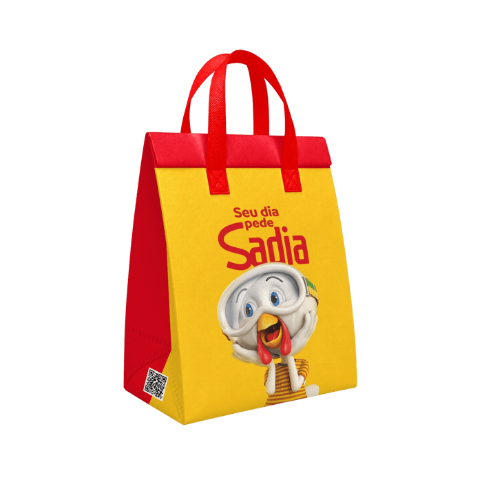 Sacola personalizada produzida pela Pack2Go